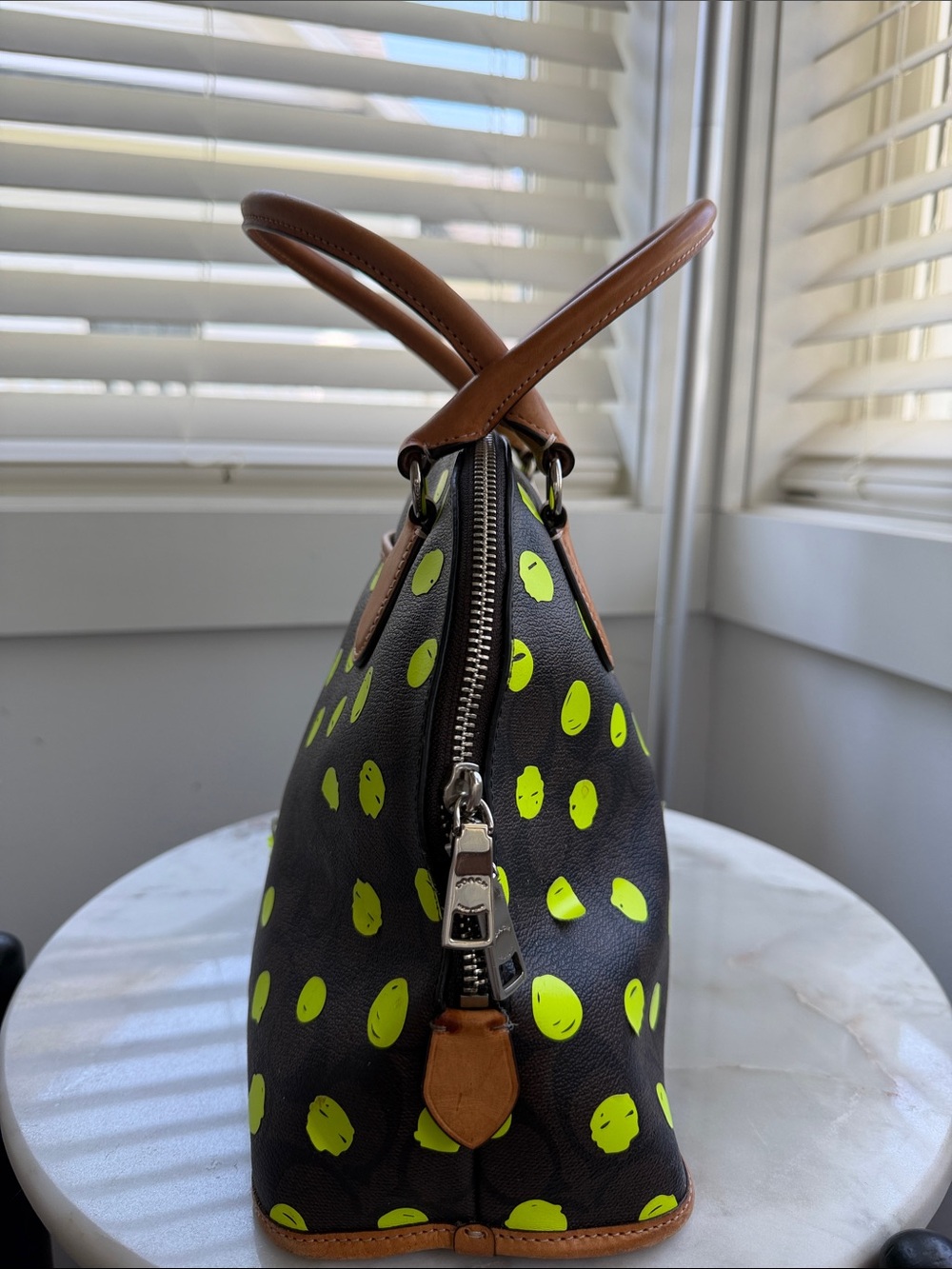 Coach Cora Dome Satchel - Picture 6 of 9